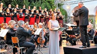 Orchester L’arpa festante, Frauenchor des Heinrich-Schütz-Ênsembles Vornbach | Foto: Toni Scholz 
