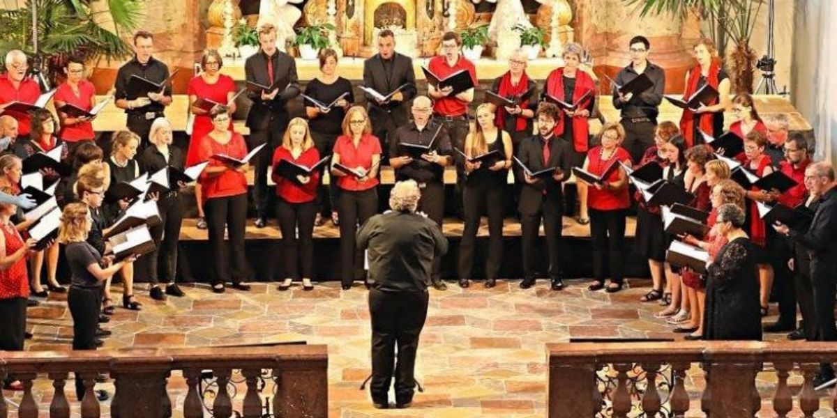 Den Gastchor ProvoCantus leitet Ansver Sobtzick. − Foto: Toni Scholz